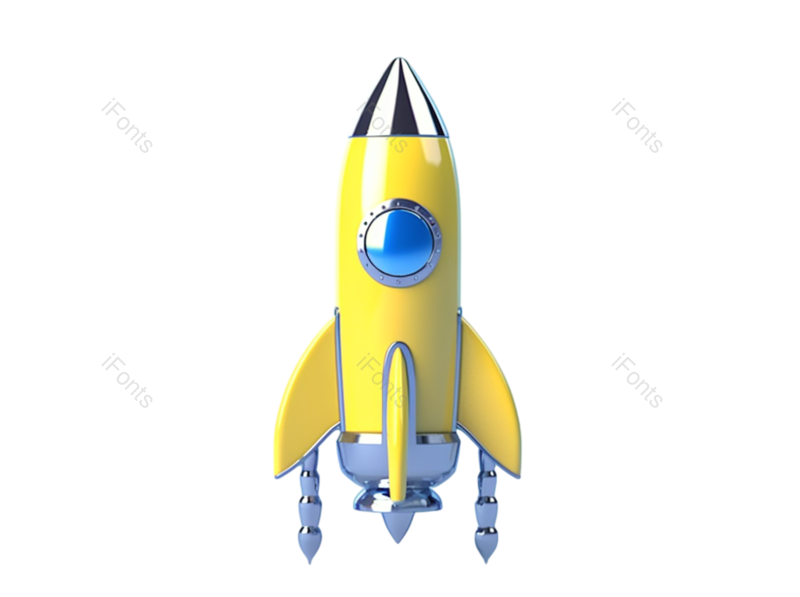 科技图片,卡通元素,科学PNG,火箭免抠素材